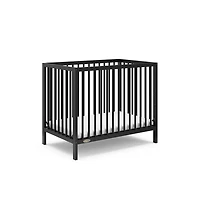 Graco Teddi 4-in-1 Convertible Mini Crib - Black