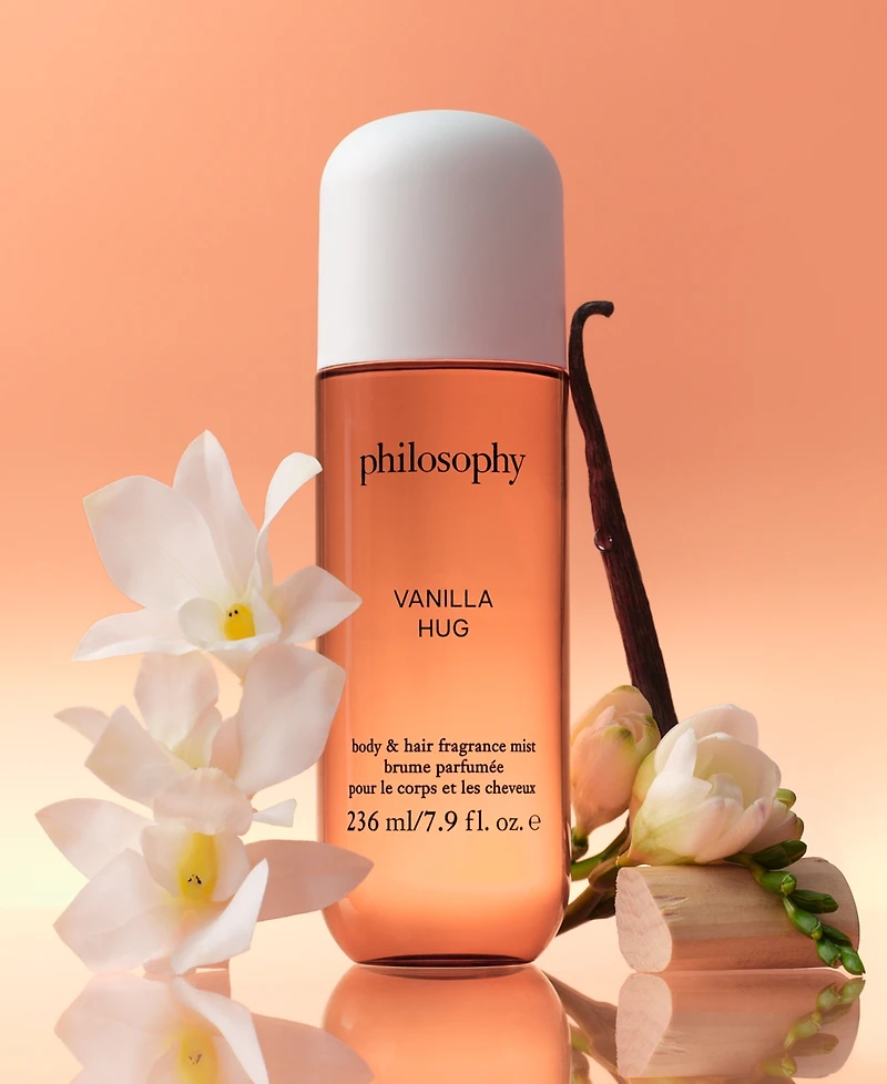 philosophy Vanilla Hug Body & Hair Fragrance Mist, 7.9 oz.
