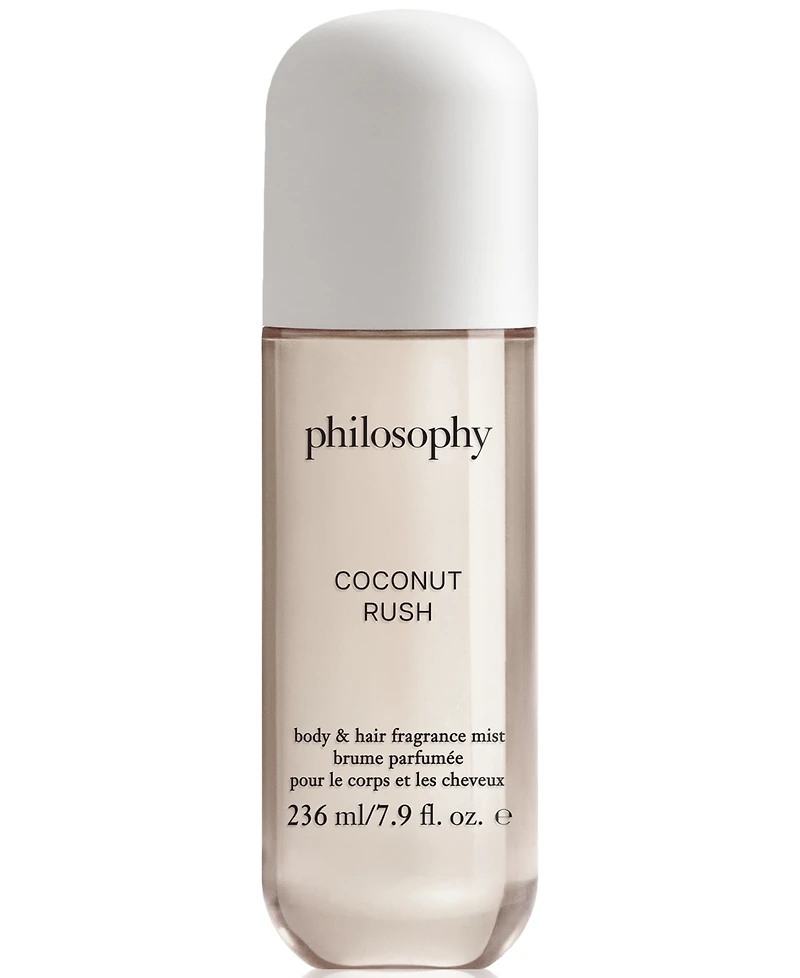 philosophy Coconut Rush Body & Hair Fragrance Mist, 7.9 oz.