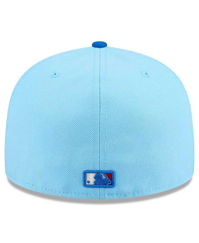 New Era Men's Light Blue/Blue Houston Astros 2025 Fourth of July 59FIFTY Fitted Hat