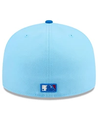 New Era Men's Light Blue/Blue Los Angeles Dodgers 2025 Fourth of July 59FIFTY Fitted Hat