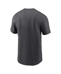 Nike Men's Anthracite Green Bay Packers Logo Essential T-Shirt
