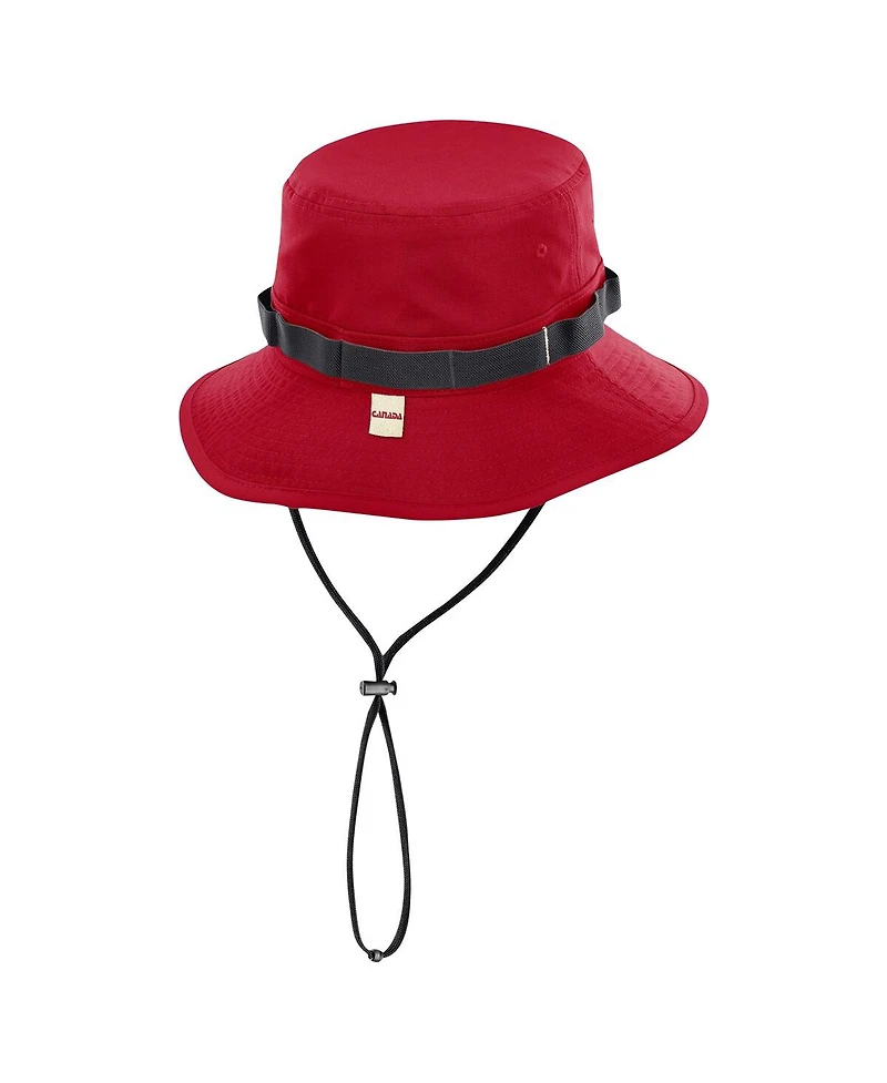 Nike Men's Red Canada Soccer Apex Boonie Hat