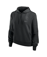 Nike Women's Black Usc Trojans One Pullover Hoodie