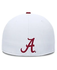Nike Men's White Alabama Crimson Tide True Primetime Performance Fitted Hat