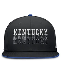Nike Men's Black Kentucky Wildcats True Primetime Performance Fitted Hat