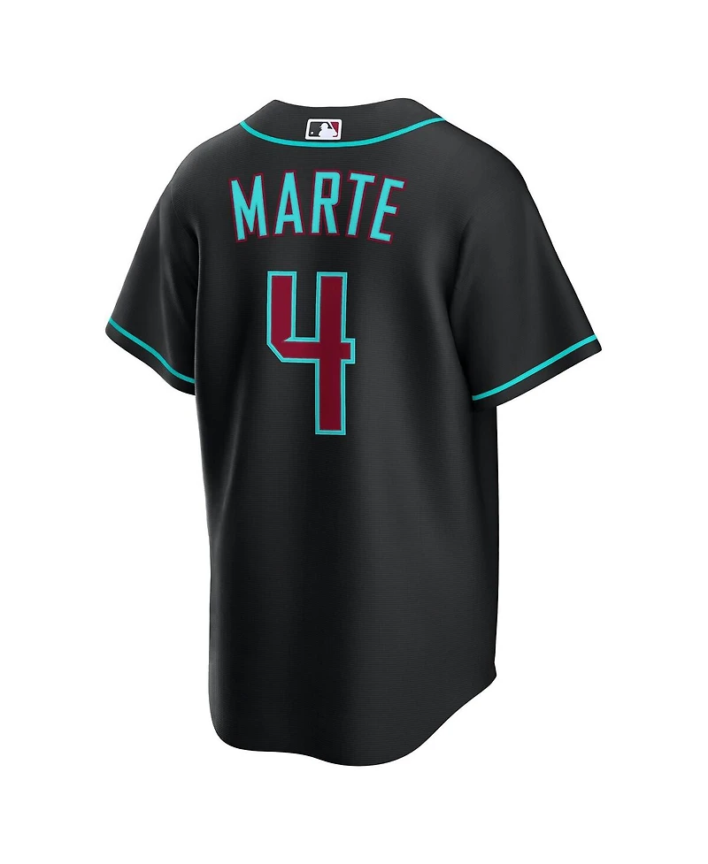 Nike Men's Ketel Marte Black Arizona Diamondbacks Alternate Replica Jersey