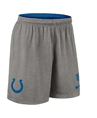Nike Men's Royal Indianapolis Colts Sideline Reversible Performance Shorts