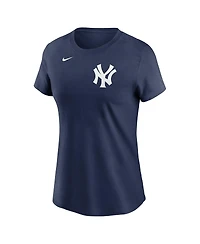 Nike Women's Anthony Volpe Navy New York Yankees Fuse Name Number T-Shirt