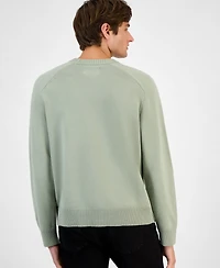 Sun + Stone Men's Crewneck Sweater, Macy's Exclusive