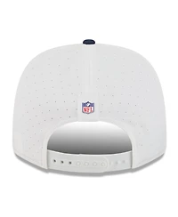 New Era Men's White/Navy Tennessee Titans 2025 Nfl Training Camp 9SEVENTY Adjustable Hat