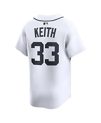 Nike Men's Colt Keith White Detroit Tigers Home Limited Player Jersey