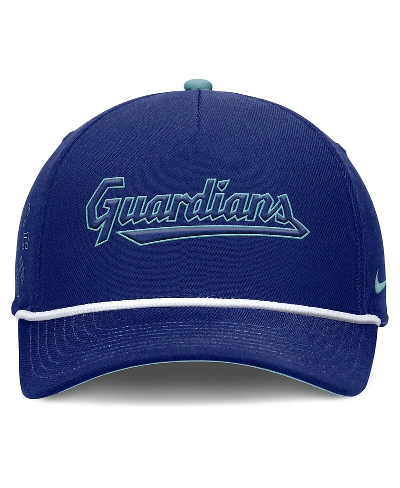 Nike Men's Royal Cleveland Guardians Father's Day Rise Adjustable Hat
