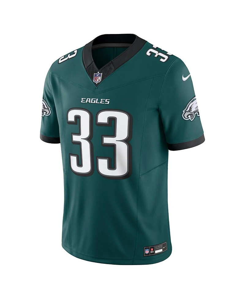 Nike Men's Cooper DeJean Midnight Green Philadelphia Eagles Team Vapor F.u.s.e. Limited Jersey