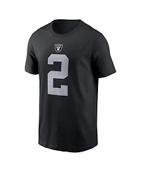 Nike Men's Ashton Jeanty Black Las Vegas Raiders 2025 Nfl Draft First Round Pick Name Number T-Shirt