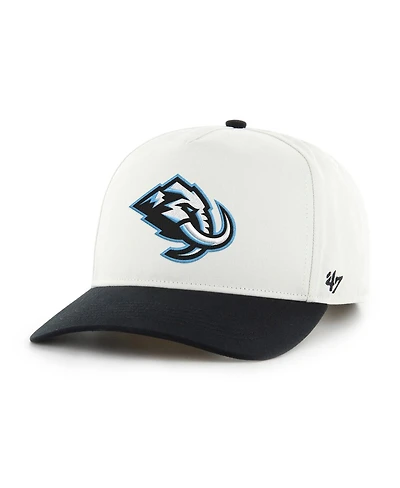 '47 Brand Men's White/Black Utah Mammoth Two-Tone Hitch Adjustable Hat