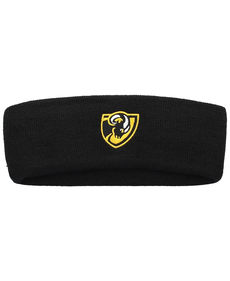 Top of The World Men's Black Vcu Rams Team Logo Knit Headband