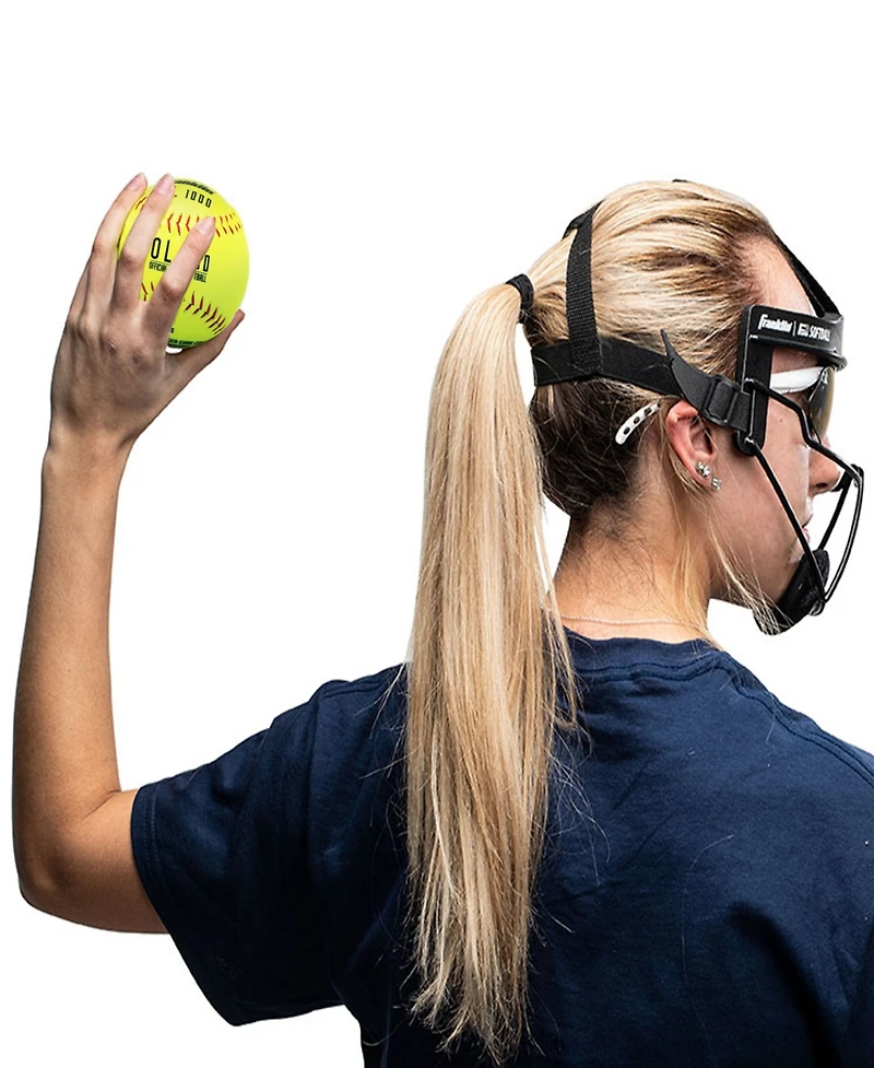 Franklin Sports 4 Official League Yellow Softballs