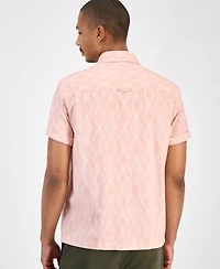 Sun + Stone Men's Printed Short-Sleeve Shirt, Macy's Exclusive