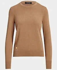 Lauren Ralph Women's Cotton-Blend Sweater