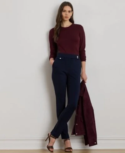 Lauren Ralph Lauren Womens Ponte Ankle Pant P Xs Xxl