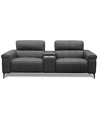Wyndill 3-Pc. Leather Sofa with 2 Power Recliners, Exclusively at Macy's