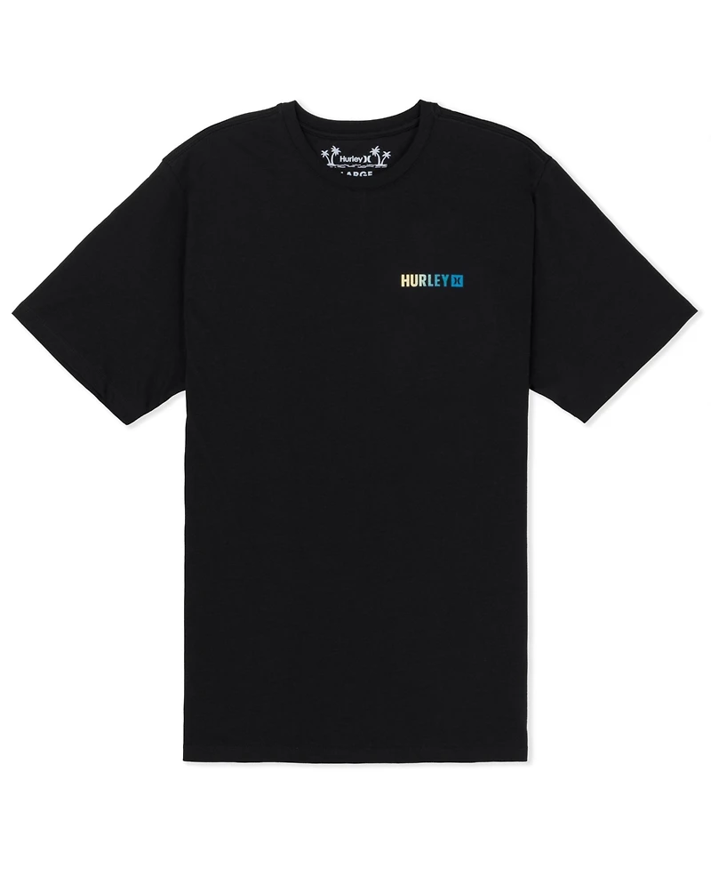 Hurley Men's Fern Gradient Short Sleeve T-Shirt