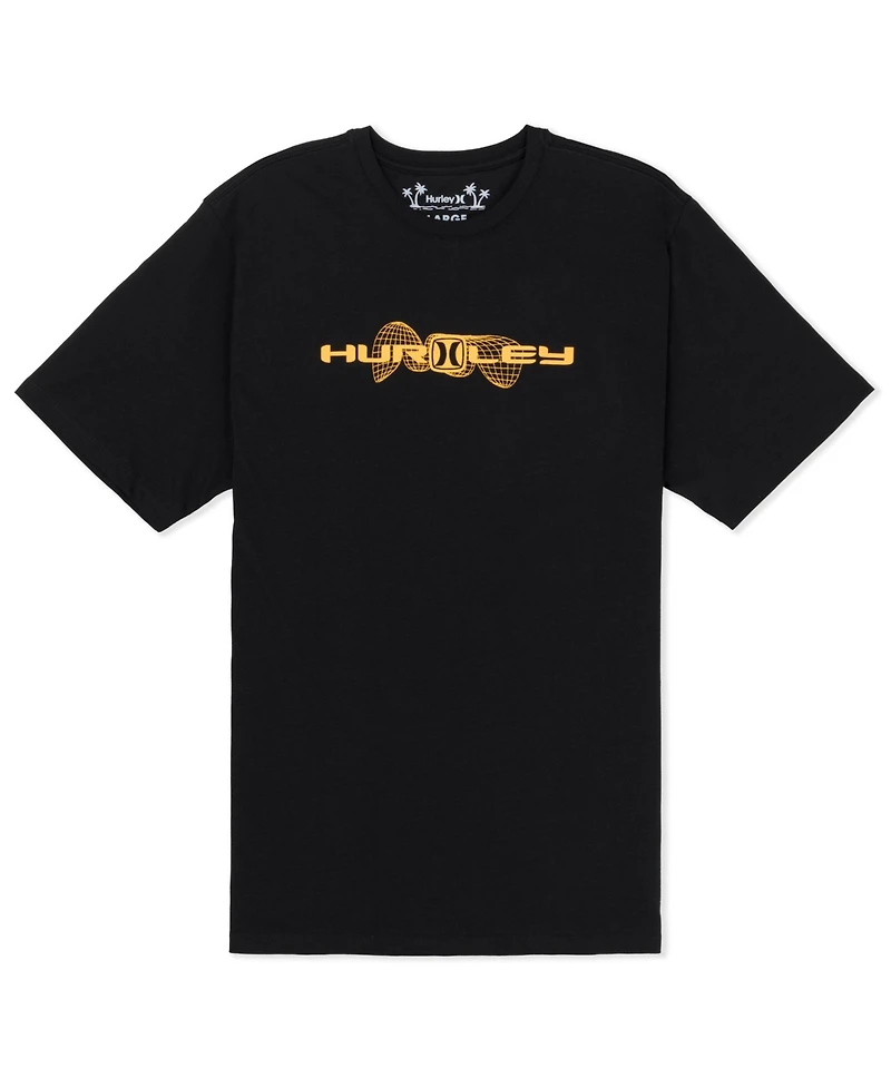 Hurley Men's The Globe Short Sleeve T-Shirt