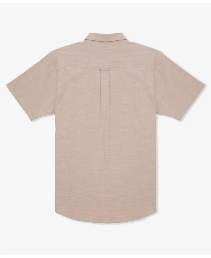 Hurley Men's Slub Short Sleeve Shirt