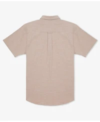 Hurley Men's Slub Short Sleeve Shirt