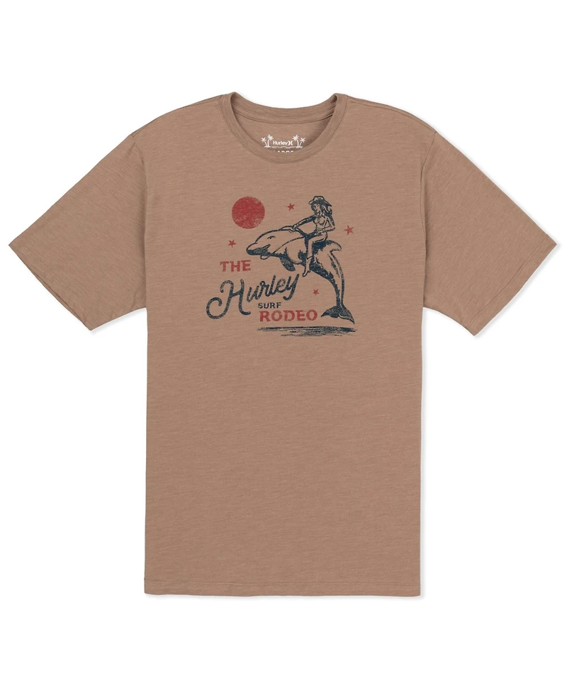 Hurley Men's Ocean Rodeo Slub Short Sleeve T-Shirt