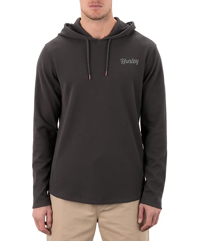 Hurley Men's Fairfax Thermal Hooded Long Sleeve Hoodie