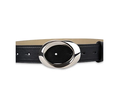 Steve Madden Smooth Belt With Ribbon Buckle