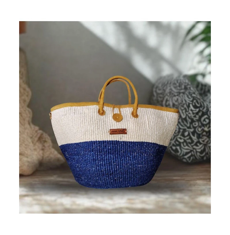 Rain and Peace Nourishment Handmade Sisal Straw Basket Bag