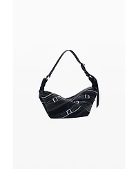Desigual Women's Small faux leather bag with buckles