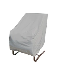 Mondawe 27"W x 30"D x 36"H High Back Chair Protective Cover With Elastic