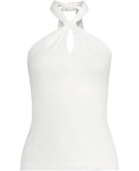 Lands' End Women's Slender Twist Front Halter Top