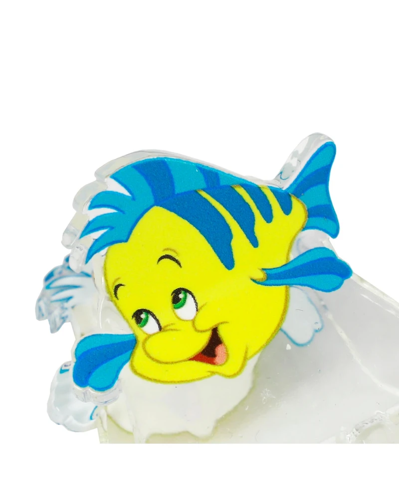 Disney Little Mermaid Sebastian & Flounder 3-Piece Hair Clip Set