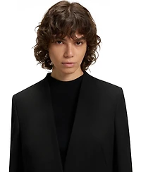 Boss by Hugo Women's Collarless Regular-Fit Jacket