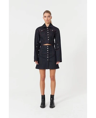 Jendue Women's Davidson Cross Jacket