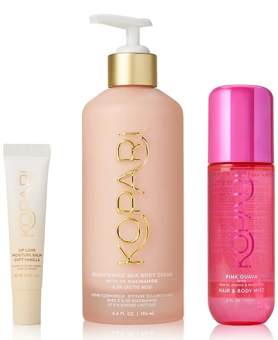 Kopari Beauty 3-Pc. Glow Bright Body & Lip Set