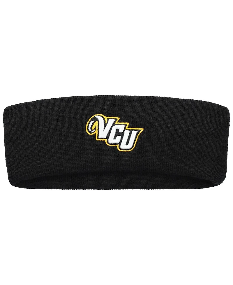 Top of The World Men's Black Vcu Rams Team Logo Knit Headband