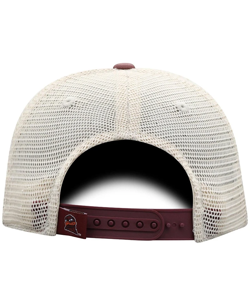 Top of The World Big Boys and Girls Maroon Virginia Tech Hokies Offroad Adjustable Hat