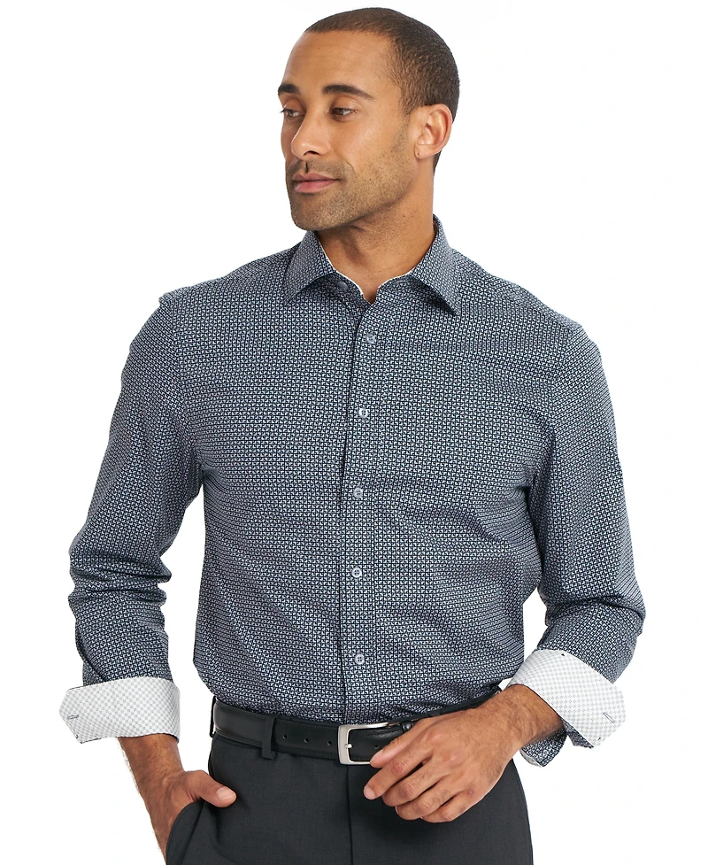 Nick Graham Men's Corner Square Dress Shirt