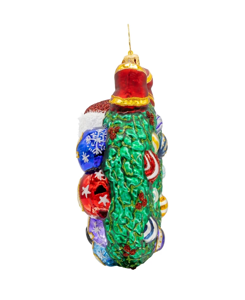 Christopher Radko Santa Smiling Through 2025 Ornament