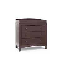 Graco Noah 3 Drawer Chest with Changing Topper (Espresso)