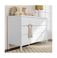 Graco Universal 6 Drawer Dresser - White