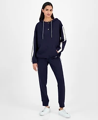 Nautica Jeans Women's Long-Sleeve Sailor Sweatshirt