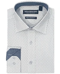 Nick Graham Men's Four-Leaf Clover Dress Shirt