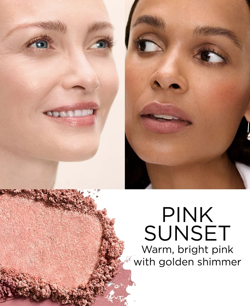 Powder Blush Shimmer & Matte Finishes